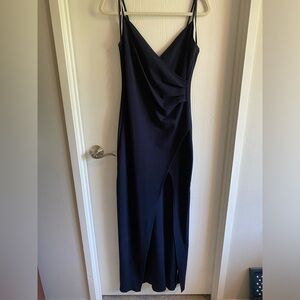 Emerald Sundae Gown in Navy, Size L